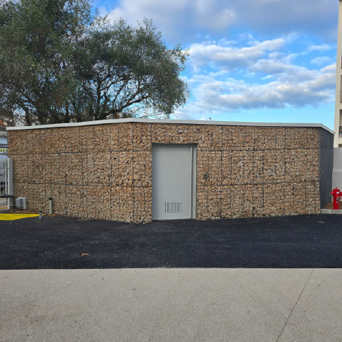 La maille 2,5x100, l'id&eacute;al pour le parement mural