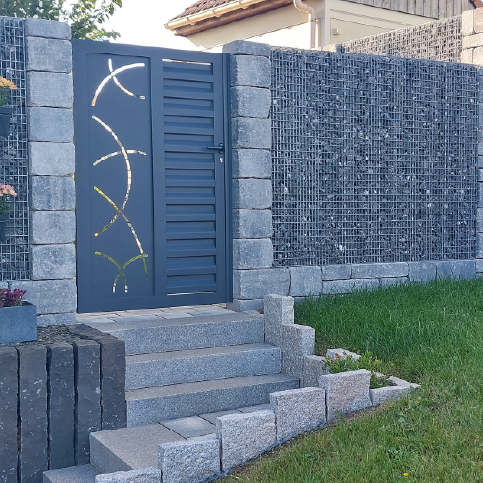 Une cl&ocirc;ture personnalisable et unique avec Fimurex Gabions