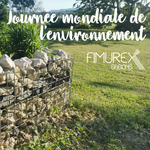 Journ&eacute;e Mondiale de l'Environnement : Construire autrement avec les gabions Fimurex