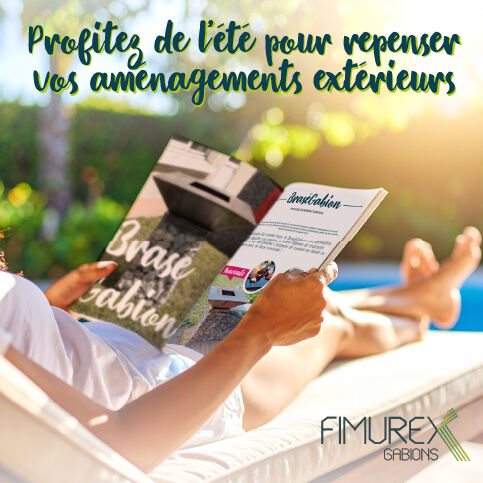 Am&eacute;nagez vos ext&eacute;rieurs avec style gr&acirc;ce aux gabions Fimurex