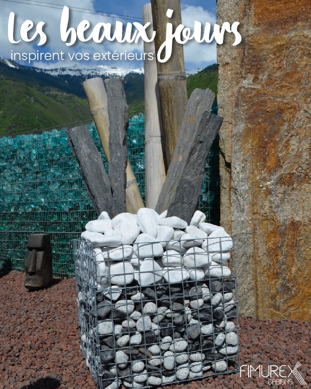Le gabion d&eacute;co : une solution esth&eacute;tique pour sublimer les ext&eacute;rieurs aux beaux jours