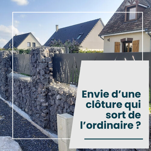 Envie d'une cl&ocirc;ture design et originale ?