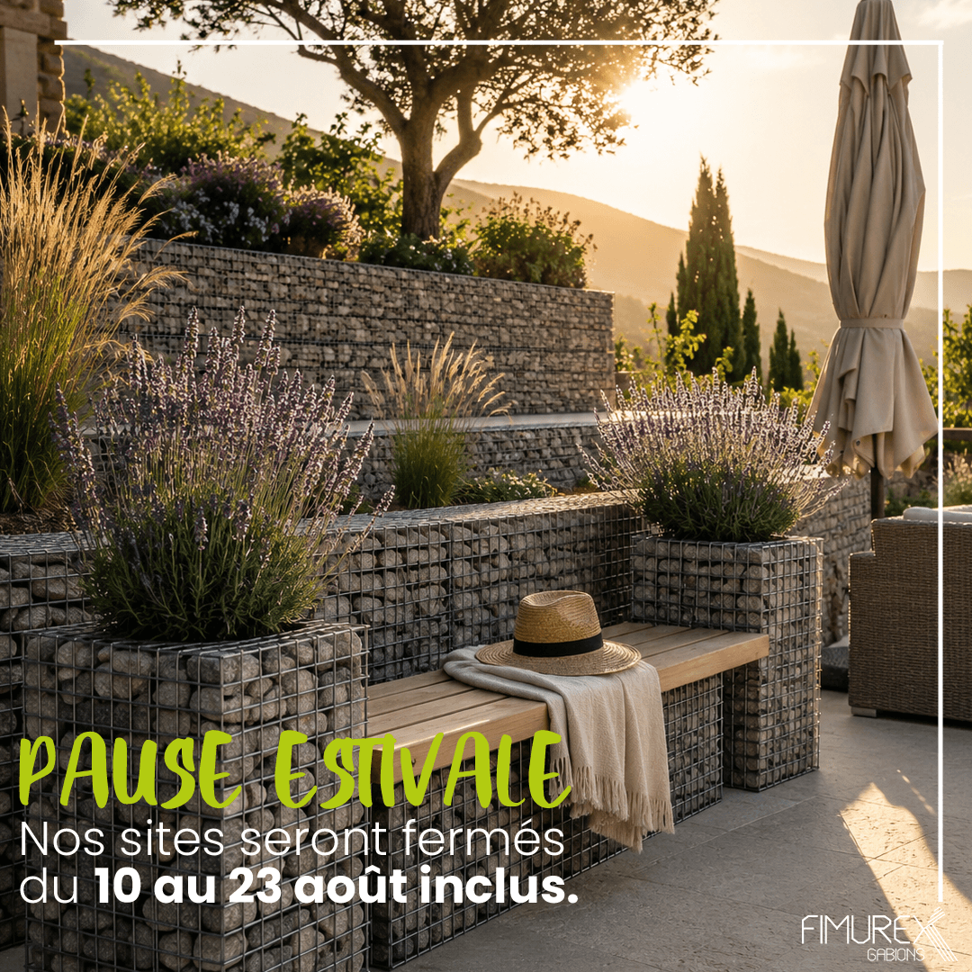 Fimurex Gabions fait une pause estivale