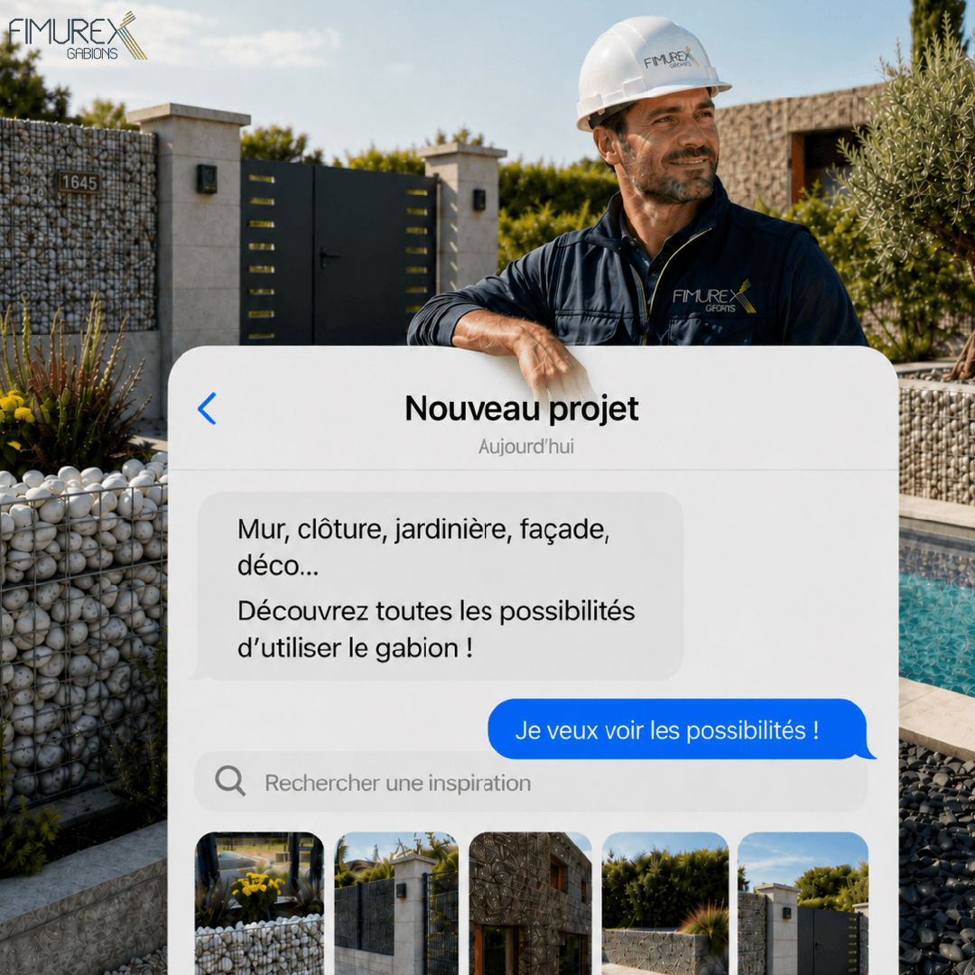 Le gabion : une multitude de possibilit&eacute;s pour vos am&eacute;nagements